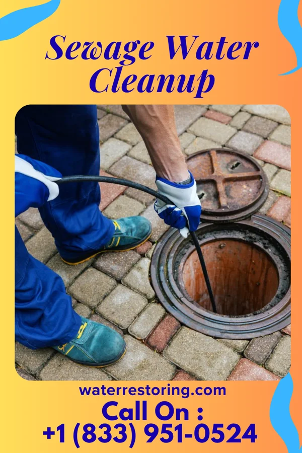 Sewage Water Cleanup in Kearns, UT
